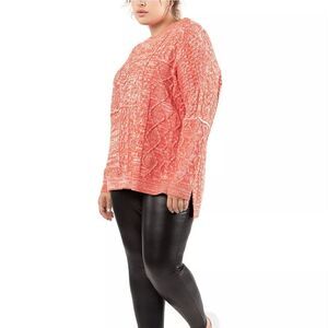 Black Tape Trendy Knit Tunic Sweater sz 3x